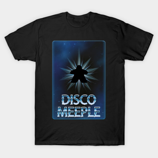 Disco Meeple T-Shirt by WickedWizardStudios